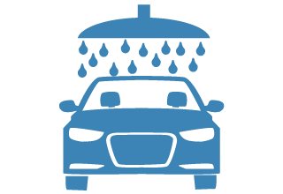 北協石油の機械洗車